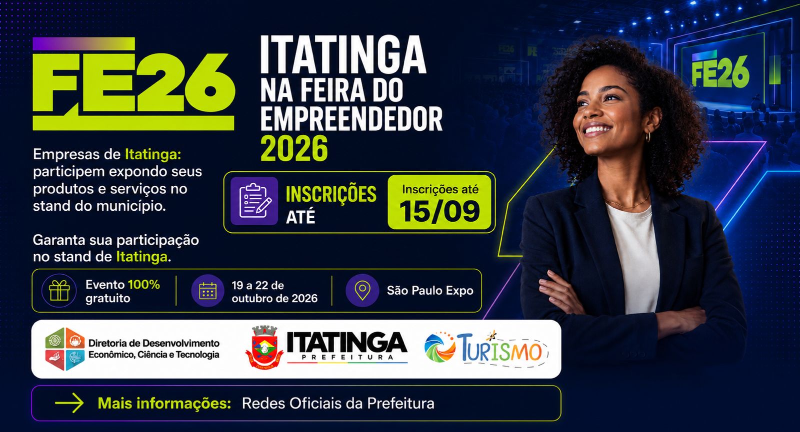 Itatinga prepara participação na Feira do Empreendedor 2026