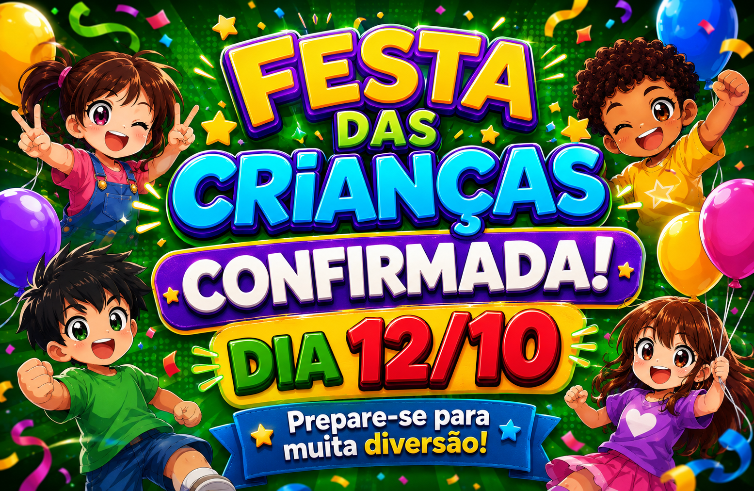 Festa das Crianças 2026 está confirmada em Itatinga